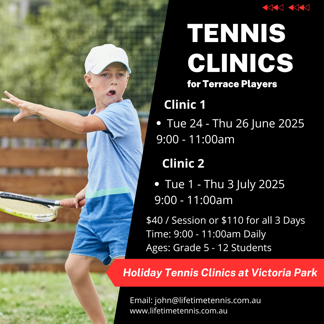 Terrace June  July Clinic 2025