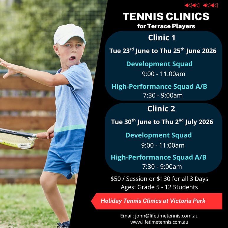 Terrace June  July Clinic 2026 